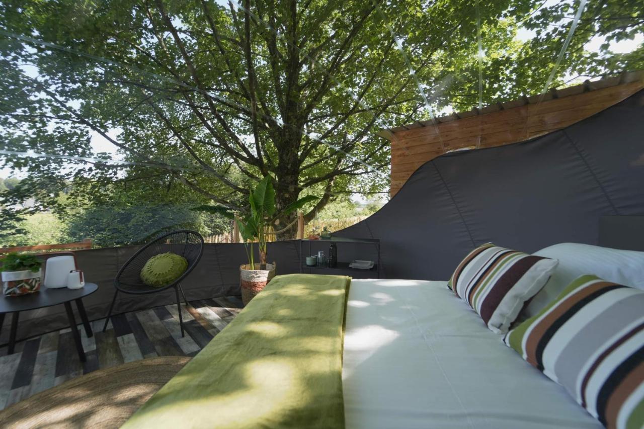 Bulles Odette & Ginette Et Tiny House Suzette "Au Guet Marais" Etape Insolite Paliseul Buitenkant foto