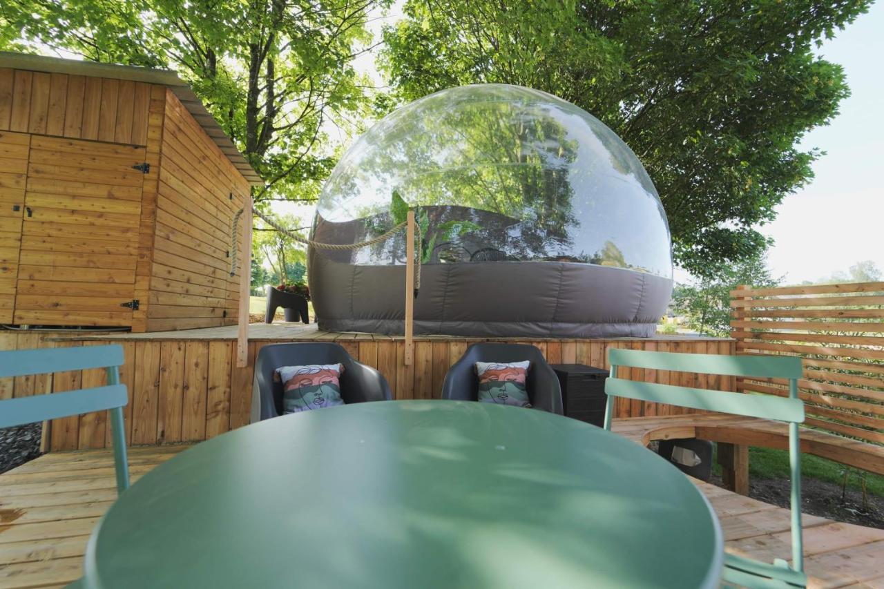 Bulles Odette & Ginette Et Tiny House Suzette "Au Guet Marais" Etape Insolite Paliseul Buitenkant foto