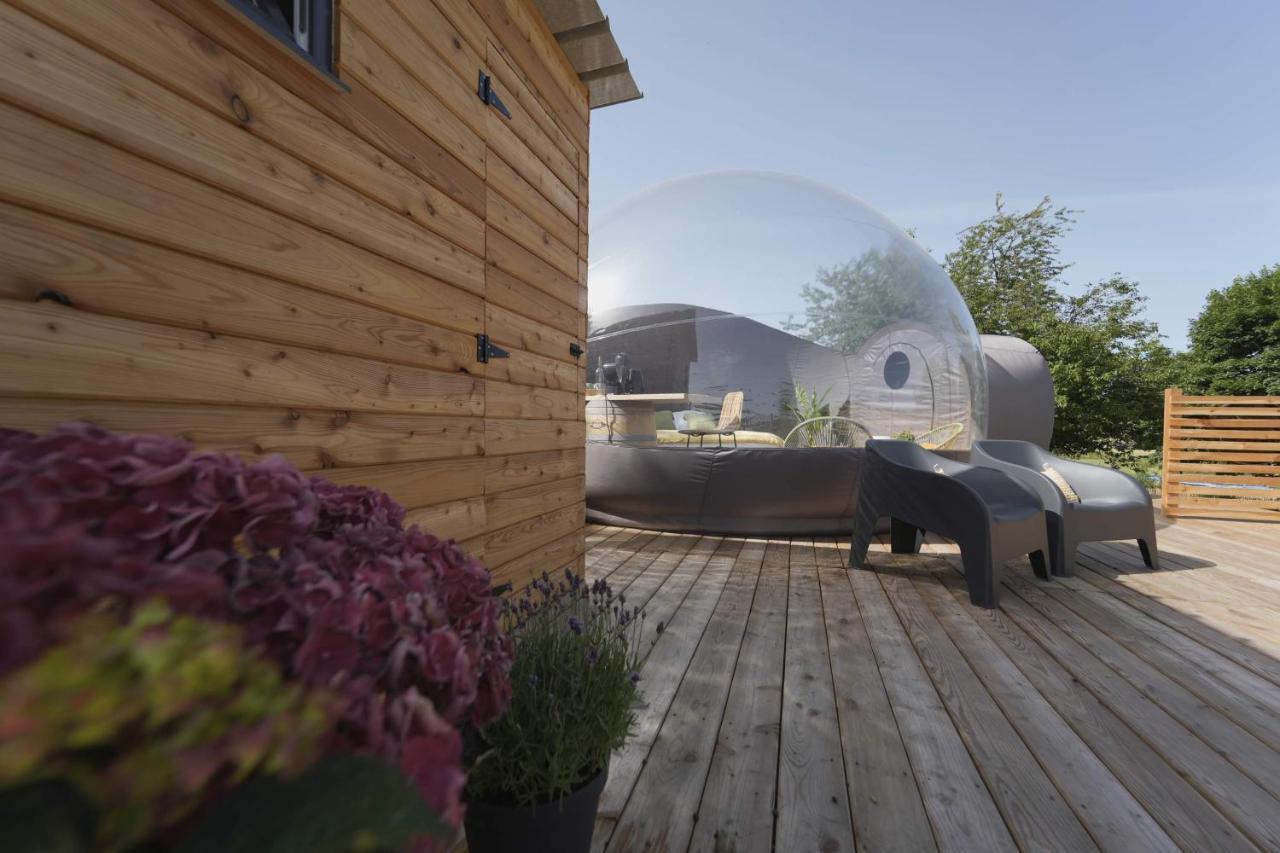 Bulles Odette & Ginette Et Tiny House Suzette "Au Guet Marais" Etape Insolite Paliseul Buitenkant foto