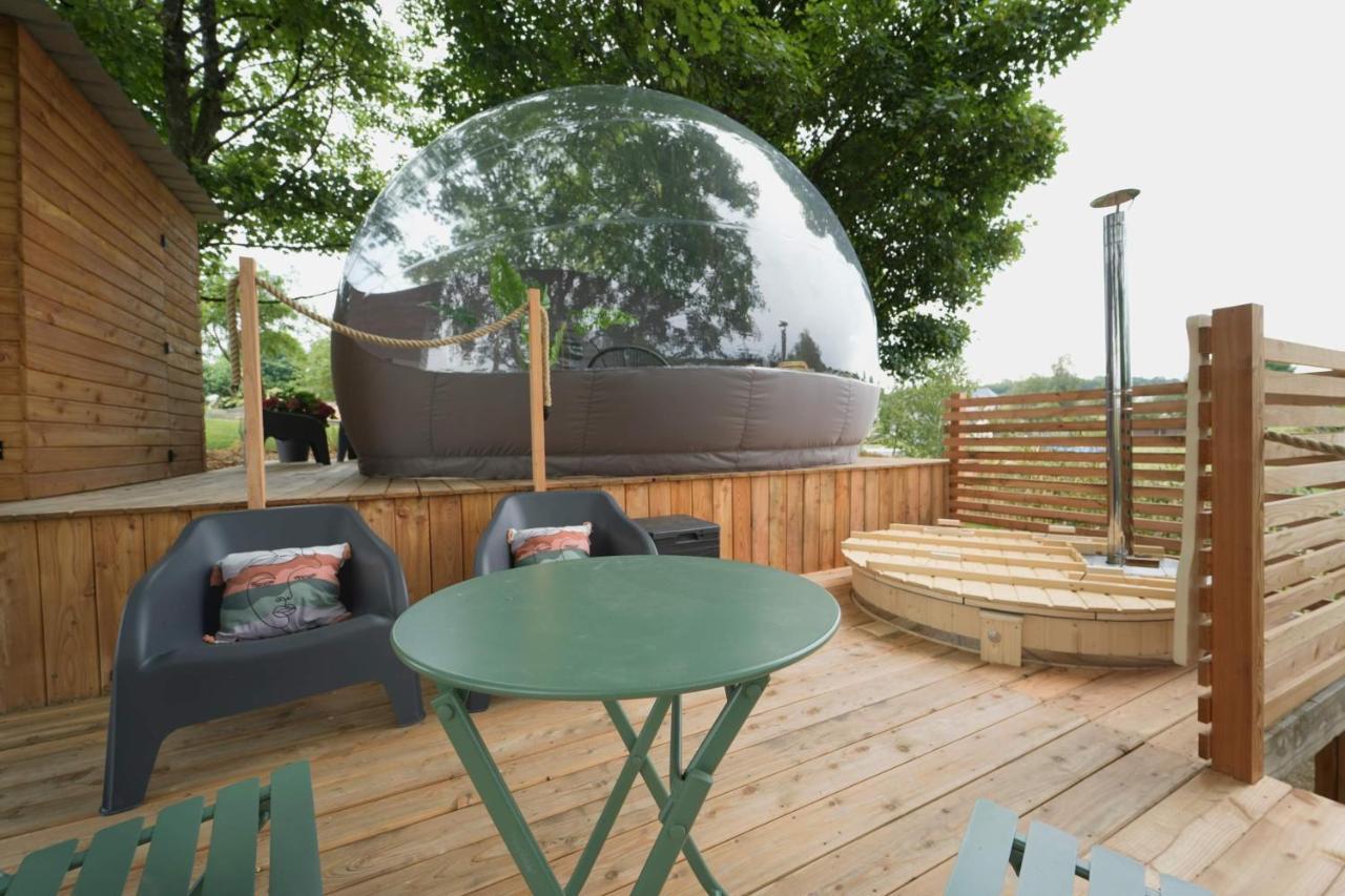 Bulles Odette & Ginette Et Tiny House Suzette "Au Guet Marais" Etape Insolite Paliseul Buitenkant foto