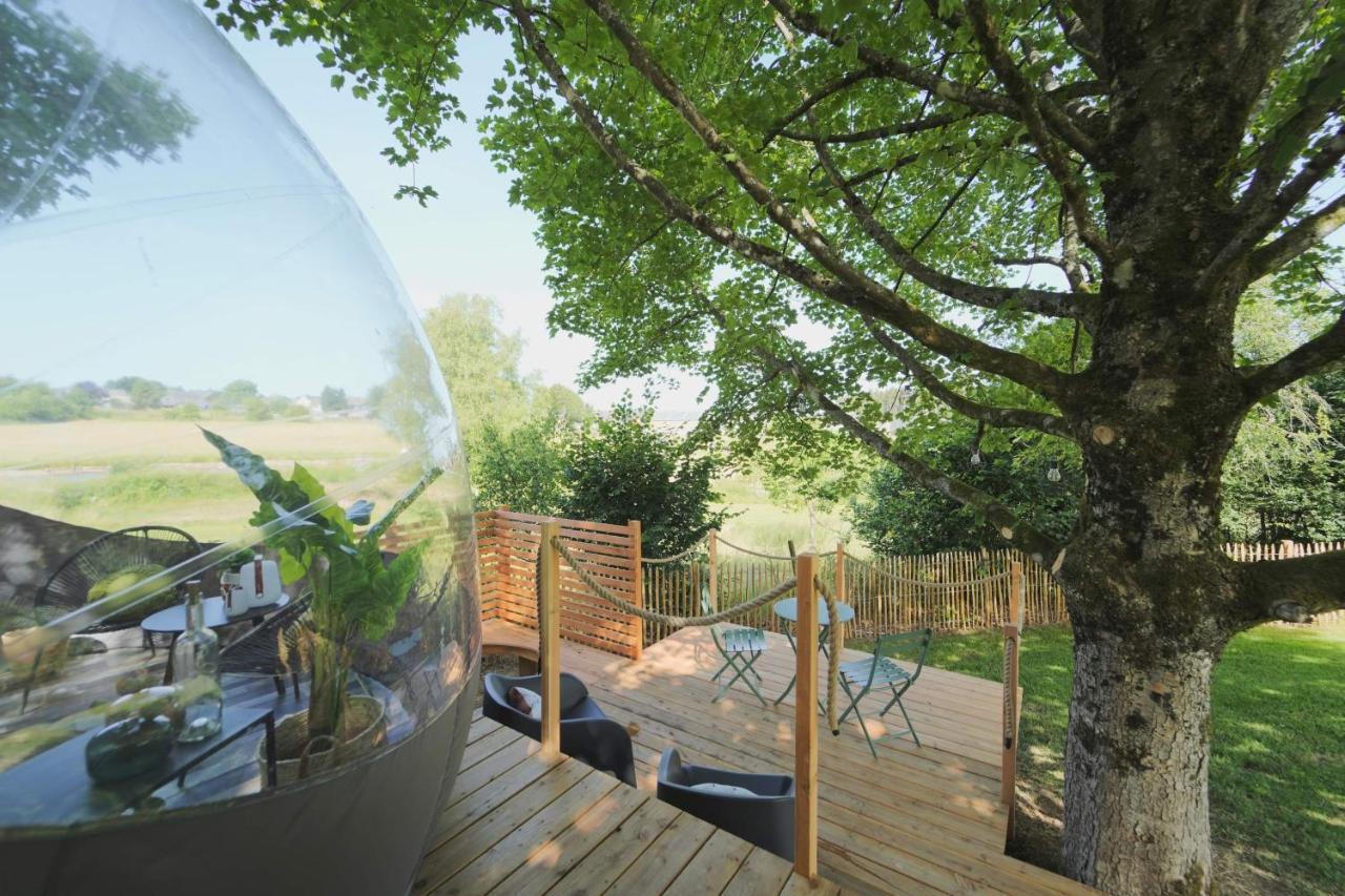 Bulles Odette & Ginette Et Tiny House Suzette "Au Guet Marais" Etape Insolite Paliseul Buitenkant foto