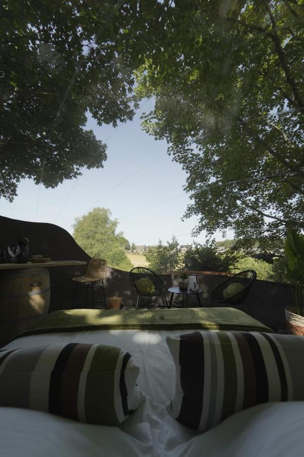 Bulles Odette & Ginette Et Tiny House Suzette "Au Guet Marais" Etape Insolite Paliseul Buitenkant foto